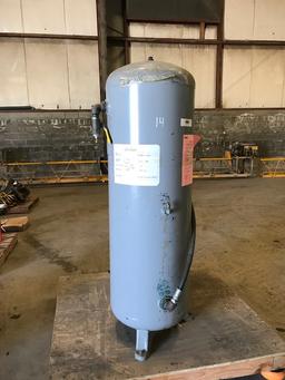 UNUSED Vertical Air Receiver Tank