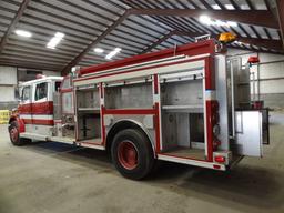 1998 FREIGHTLINER Model FL80 Single Axle Fire Truck, VIN# 1FV6JLCB9WH805130