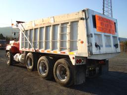 (Unit #7-82) 1999 MACK Model RD688S Tri-Axle Dump Truck, VIN# 1M2P270C4XM04