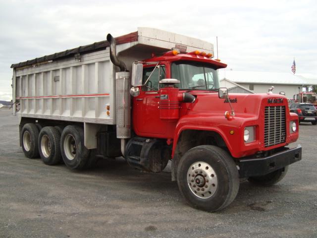 (Unit #7-149) 1990 MACK Model RD688S Tri-Axle Dump Truck, VIN# 1M2P141C2LW0