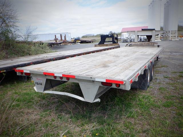 Unit #FB-04 2012 WORTHINGTON Model WD0U-G-28 Tandem Axle Aluminum Gooseneck