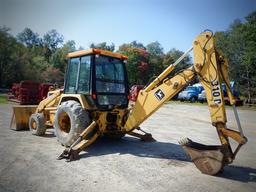 1993 JOHN DEERE Model 310D, 4x4 Tractor Loader Extend-A-Hoe, s/n 794593, po