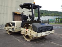 (Unit# 22-1932) 2005 INGERSOLL RAND Model DD-132HF Vibratory Tandem Roller,