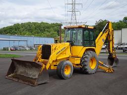 (Unit# 10-111) 1986 JOHN DEERE Model 610B Tractor Loader Extend-A-Hoe, s/n