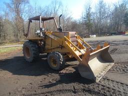 1987 CASE Model 480E LL, 4x4 Skip Loader, s/n 17003835, powered by Case die