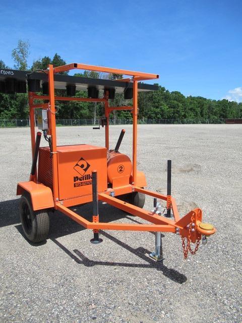 1995 DIETZ Model D2000 Portable Arrow Board, s/n 156, powered by Kubota EL300-E diesel engine,