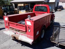 2003 GMC Model 7500 Single Axle Utility Truck, VIN# 1GDJ7J1C13F500387, powered by Cat 3126 diesel