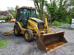 2003 CATERPILLAR Model 420D, 4x4 Tractor Loader Extend-A-Hoe, s/n FDP10845, powered by Cat diesel