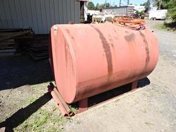 500 Gallon Skid Mounted Fuel Tank