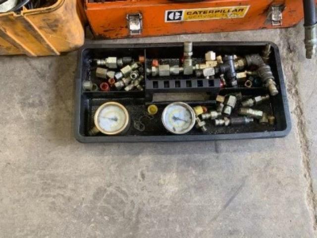 (2) CATERPILLAR Hydraulic System Pressure Test Kits