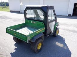 2016 JOHN DEERE 4x4 Gator, s/n 1M0HPXGSCGM140807, powered by 2 cylinder gas engine and hydrostatic