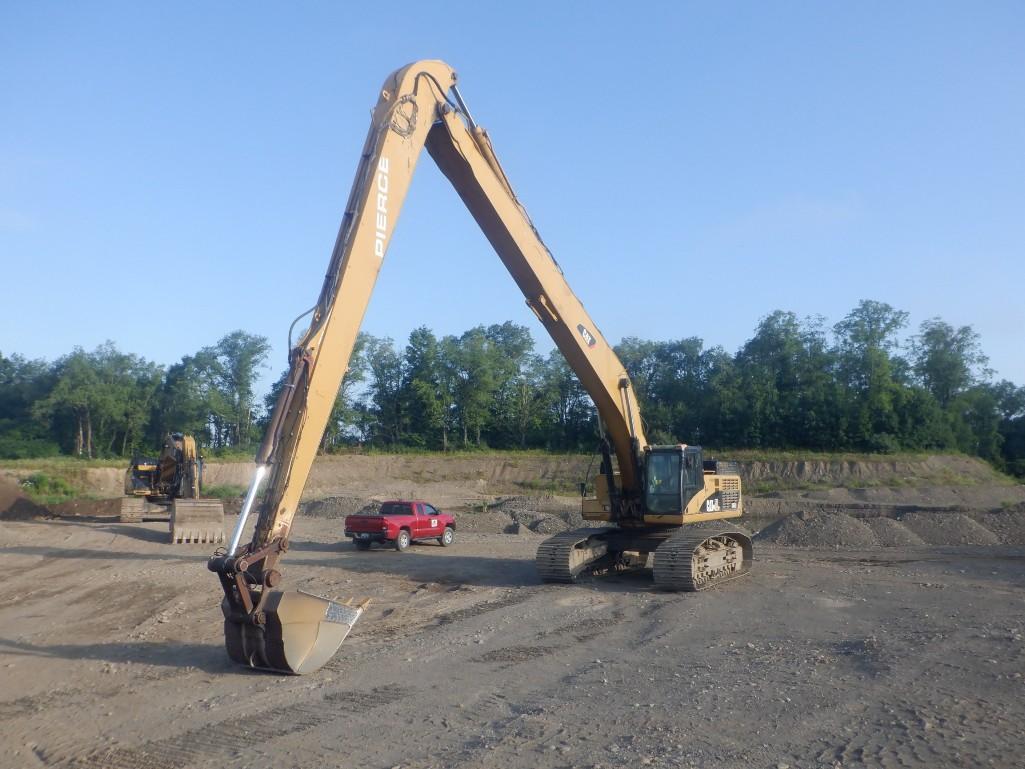 2009 CATERPILLAR Model 345DL Long Stick Excavator, s/n RAJ00295, powered by Cat C13 Acert diesel