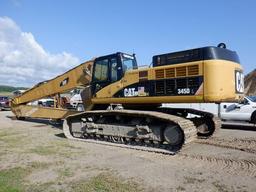 2009 CATERPILLAR Model 345DL Long Stick Excavator, s/n RAJ00295, powered by Cat C13 Acert diesel