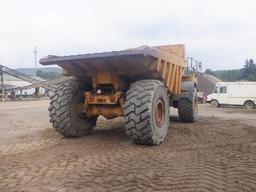 1987 CATERPILLAR Model D44B, 44 Ton, 4x4 Articulated End Dump, s/n 8SD00324, powered by Cat 3408