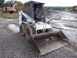 1993 BOBCAT Model 753 Skid Steer Loader, s/n 511525503, powered by 4 cylinder diesel engine and