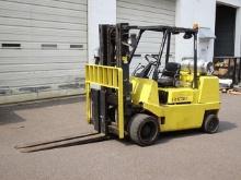 1994 HYSTER Model S100XL, 10,000# Solid Tired Forklift, s/n D004V08157R, powered by 4 cylinder LP