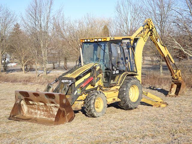 1997 CATERPILLAR Model 426C, 4x4 Tractor Loader Extend-A-Hoe, s/n 1YR00448, powered by Cat diesel