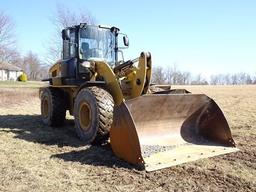 2014 CATERPILLAR Model 930K Rubber Tired Loader, s/n RHN03474, powered by Cat C6.6 diesel engine and