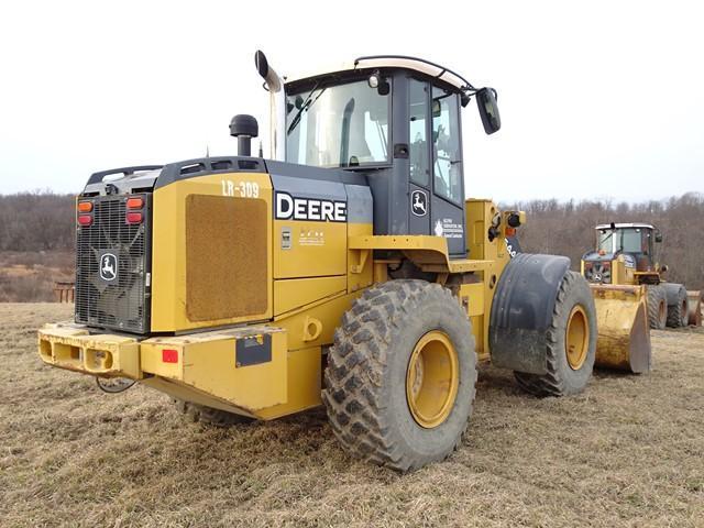 2013 JOHN DEERE Model 544K Rubber Tired Loader, s/n 649245, powered by JD diesel engine and