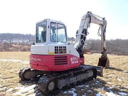 2014 TAKEUCHI Model TB180FR Mini Excavator, s/n 178401295, powered by Yanmar diesel engine and