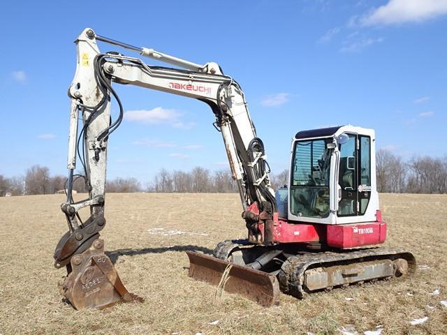 2011 TAKEUCHI Model TB180FR Mini Excavator, s/n 178400651, powered by Yanmar diesel engine and