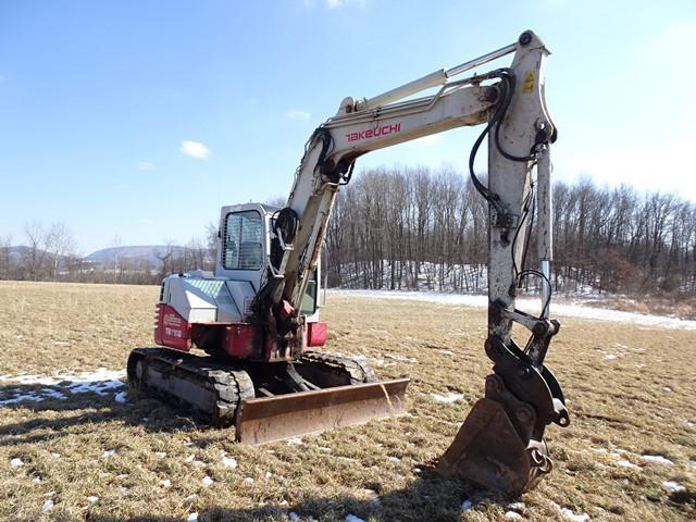 2011 TAKEUCHI Model TB180FR Mini Excavator, s/n 178400651, powered by Yanmar diesel engine and