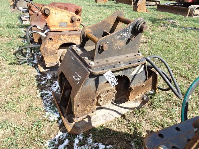 CAT Model CVP40 Hydraulic Plate Compactor (420E/TB180-Except EX-004) (AB-132) (Derry Lane -