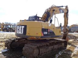 2008 CATERPILLAR Model 320D LRR Hydraulic Excavator, s/n XCK00434, powered by Cat C6.4 diesel engine