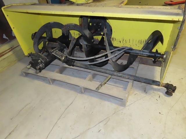 JOHN DEERE 59" Hydraulic Snow Blower, s/n M02754X140247 (JD Utility Tractor Front Mount)