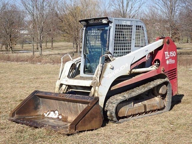 2005 TAKEUCHI Model TL150 Crawler Skid Steer Loader, s/n 21502239, powered by Yanmar diesel engine