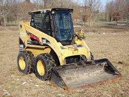 2005 CATERPILLAR Model 248B Skid Steer Loader, s/n SCL01078, powered by Cat diesel engine and