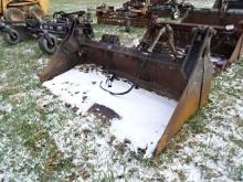 84" Hydraulic 4-in-1 Loader Bucket, with Rezloh edge (AL-115) (Skid Steer) (Derry Lane -