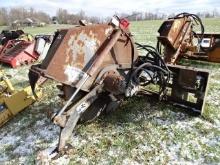 BOBCAT WS18, 48" Earth Saw, s/n 561600261, 5-hose (AL-132) (Skid Steer) (Derry Lane - Blairsville)