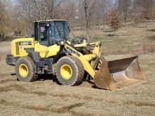 2016 KOMATSU Model WA270-7 Rubber Tired Loader, s/n 81055, powered by Komatsu diesel engine and