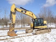 2012 CATERPILLAR Model 328D LCR Hydraulic Excavator, s/n RMX00358, powered by Cat C-7 diesel engine