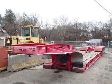 2009 ASPEN Model HG55-3, 55 Ton Double Detachable Tri-Axle Lowboy Trailer, VIN# 2A9LB55379N125177,