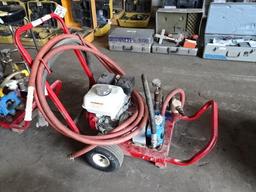 REX Portable Hydrostatic Test Pump (North Spring Street - Blairsville)