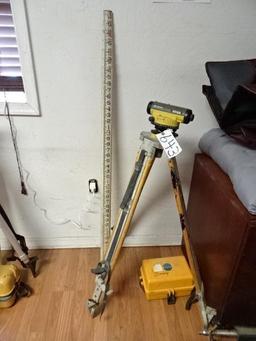 TOPCON AT-G4 Auto Level, with tripod and grade pole (North Spring Street - Blairsville)