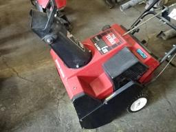 TORO CCR2500EGTS, 20" Snow Blower, 5HP gas, with electric start (North Spring Street - Blairsville)