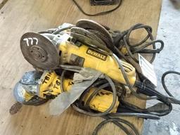 (4) DEWALT Electric Angle Grinders (North Spring Street - Blairsville) (Caraco)