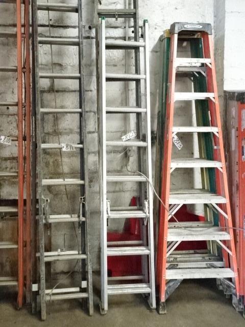 (1) 16' and (1) 20' Aluminum Extension Ladder (North Spring Street - Blairsville)