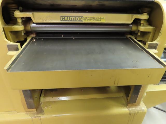 POWERMATIC 180 Planer, s/n 9880130, single phase electric, 18" table and 6" max depth (Clearfield)