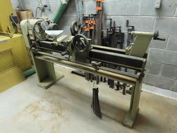 UNUSED MINI MAX T/124 Wood Lathe, s/n KK/038540, single phase electric, 16" max diameter, 4' max