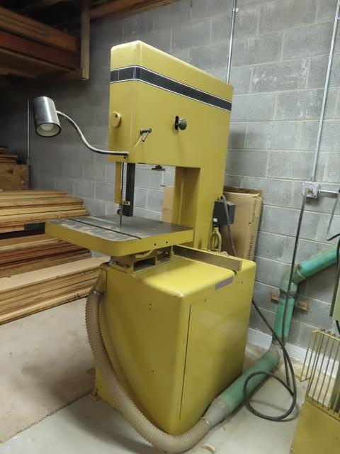 POWERMATIC 81 Vertical Band Saw, s/n 9881091, single phase electric, 24" x 24" table, 12" max