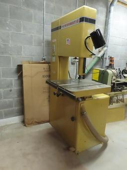 POWERMATIC 81 Vertical Band Saw, s/n 9881091, single phase electric, 24" x 24" table, 12" max