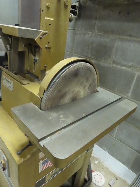 POWERMATIC 31 Belt/Disc Sander, s/n 9431039, single phase electric, 6" belt capacity, 12" disc