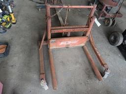 HEIN WARNER 80, 1,600# Dual Wheel Jack (McKeesport) (Caraco)