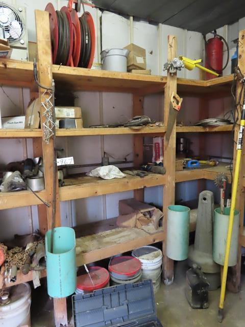 Hand Tools, Bolt Bins, Chain Falls, Assorted Tools, and Miscellaneous (Contents of Room) (BUYER MUST