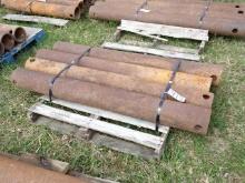 (4) 60" x 6" Trench Box Spreaders (Derry Lane - Blairsville)