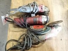 (3) Electric Angle Grinders (North Spring Street - Blairsville) (Caraco)